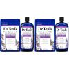 imageDr Teals Epsom Salt Soaking Solution and Foaming Bath with Pure Epsom Salt Combo Pack Lavender Pack of 22 Piece Set Pack of 2