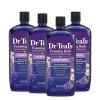 imageDr Teals Foaming Bath with Pure Epsom Salt Melatonin Sleep Soak with Essential Oil Blend 34 fl oz Pack of 4