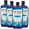 imageDr Teals Foaming Bath with Pure Epsom Salt Restorative Minerals with Magnesium Potassium Zinc ampamp Essential Oils 34 fl oz Pack of 4