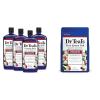 imageDr Teals Foaming Bath with Pure Epsom Salt Shea Butter ampamp Almond 34 fl oz Pack of 4Bathwater AdditiveShea ButterAlmond
