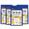 imageDr Teals Pure Epsom Magnesium Salt Soak Prebiotic Lemon Balm ampamp Essential Oil 3 lbs Pack of 4Lemon Balm