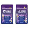 imageDr Teals Pure Epsom Magnesium Salt Soak Sleep Blend with Melatonin Lavender ampamp Essential Oils 3 lb Pack of 4Chamomile