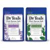 imageDr Teals Pure Epsom Salt Lavender ampamp Eucalyptus Duo Bundle 3 lbs Pack of 2Lavender  Eucalyptus