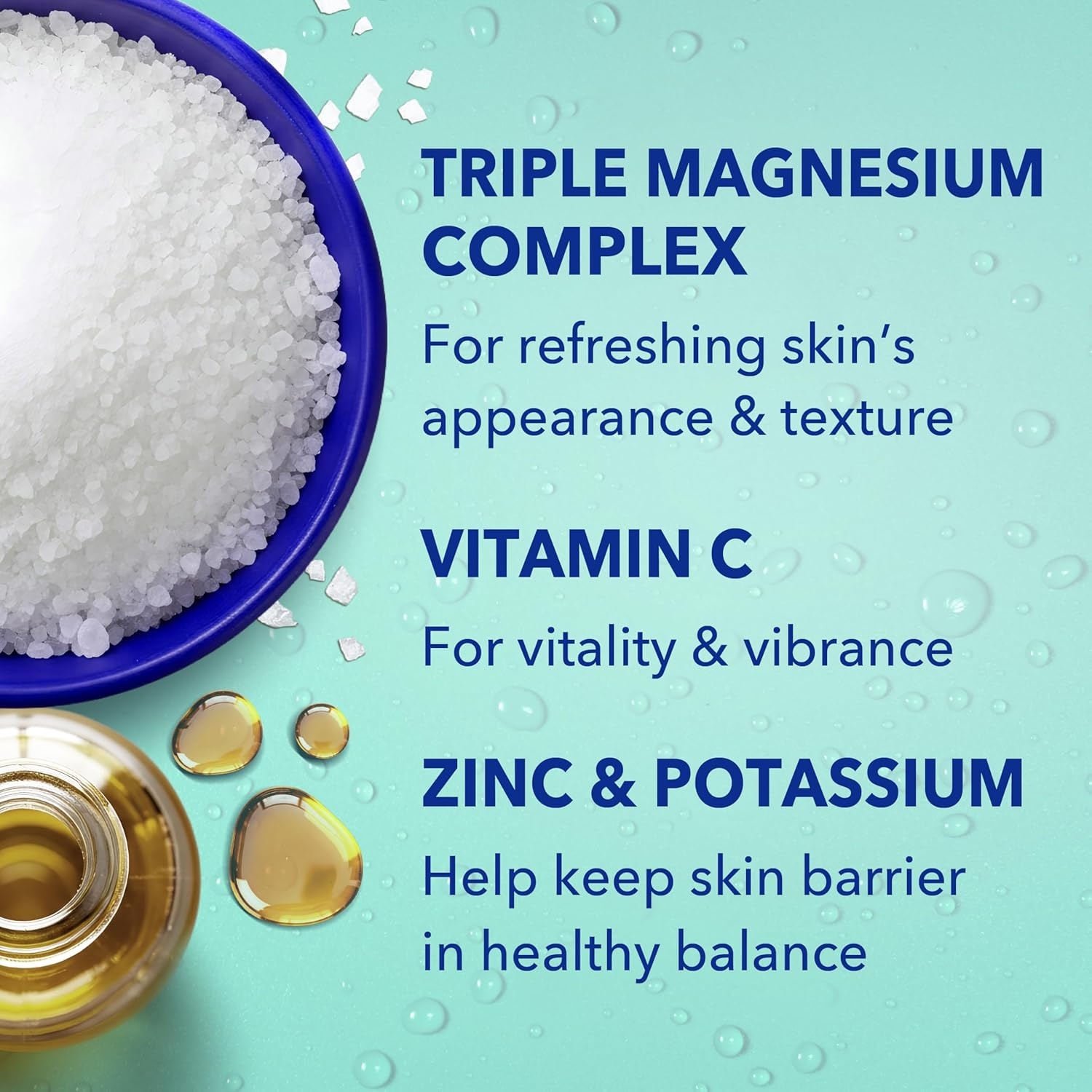 image:imageDr Teals Skin Renewal Vitamin Restore Blended Salt Soak 225 lb36 Ounce Pack of 2