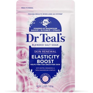 Dr Teal’s Skin Renewal Elasticity Boost Blended Salt Soak, 2.25 lb(36 Ounce (Pack of 1))